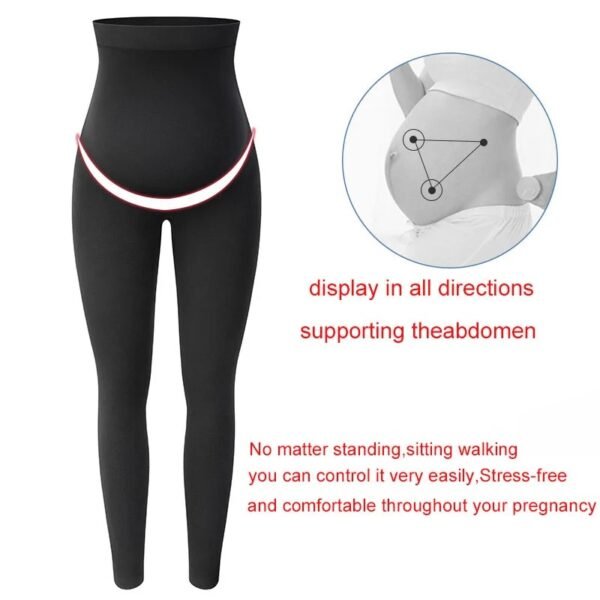 High-Waist Maternity Support Leggings