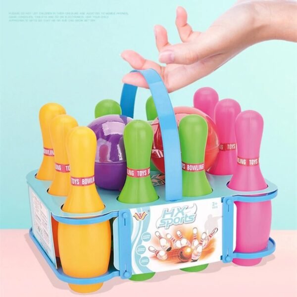 Glow-in-the-Dark Bowling Set for Kids