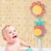 Baby Sunflower Bath Toy – Water Sprinkler & Shower Ball