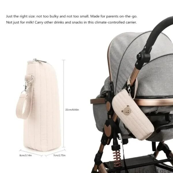Insulated Baby Bottle Bag – Travel Feeding insulated