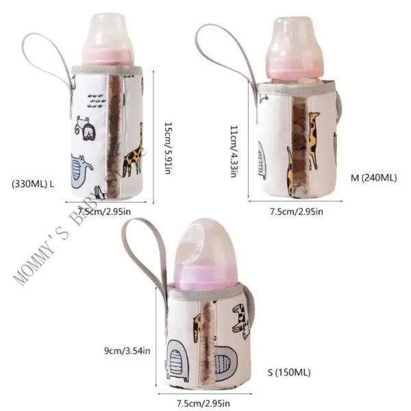 Baby Bottle Warmer Cover – Washable Milk Bottle Protector