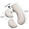 main-image-6 Multifunctional Pregnancy Pillow for Sleeping & Nursing