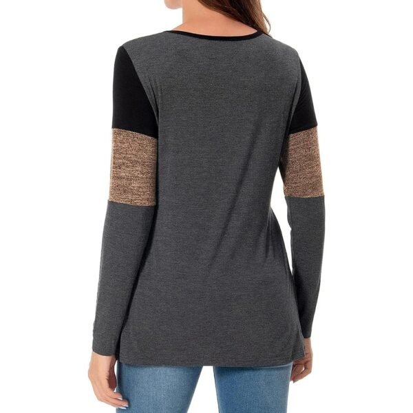 main-image-6 Maternity Nursing T-Shirt Long Sleeve Patchwork