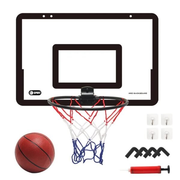main-image-7 Kids Foldable Wall-Mounted Basketball Hoop – Indoor & Outdoor