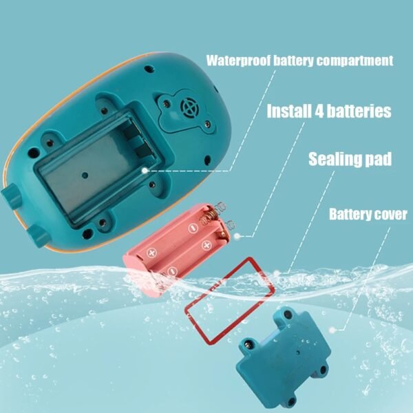 Cute Duck Baby Bath Toy – Electric Water Spray