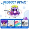 Octopus Water Sprinkler Toy – Rotating Outdoor Splash