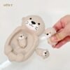 Floating Animal Bath Toys – Otter, Hippo & Seal Water Play