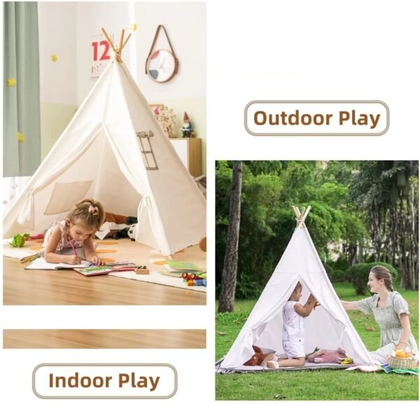 Kid Indoor Play Tent Teepee Wigwam