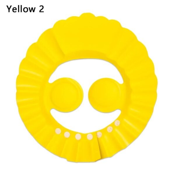 Adjustable Baby Shampoo Hat – Waterproof Bath Cap for Kids