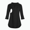 main-image-7 Women’s Maternity Nursing V-Neck Long Sleeve T-Shirt