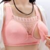 Open Front Maternity Nursing Bra – Wireless & Anti-Sag