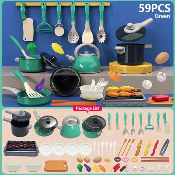 Chriyungel Kids Kitchen Toys Set – Educational Pretend Play