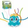 Octopus Water Sprinkler Toy – Rotating Outdoor Splash