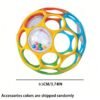 6-in-1 Baby Sensory Rattle Ball Montessori Toy