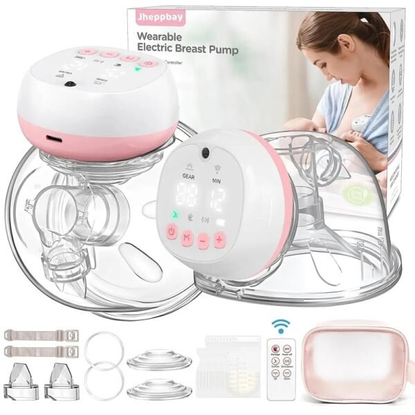 main-image-8 Electric Wearable Breast Pump – Silent USB Milk Extractor