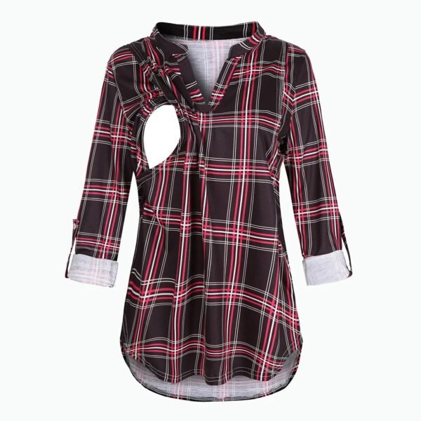 main-image-8 Women’s Maternity Nursing V-Neck Long Sleeve T-Shirt