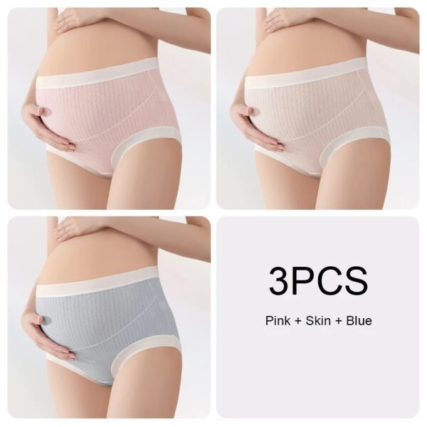 3PCS High Waist Maternity Comfort Panties