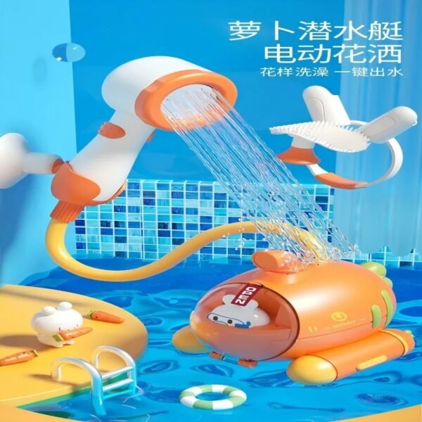 main-image-9 (1) Radish Submarine Baby Bath Toy – Electric Water Shower