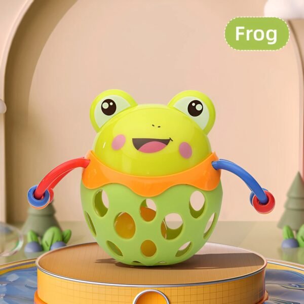 Cartoon Soft Animal Grab Ball Rattle Toy