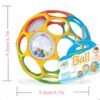 Baby Rattle Soft Ball Toy 0-12M