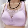 Open Front Maternity Nursing Bra – Wireless & Anti-Sag