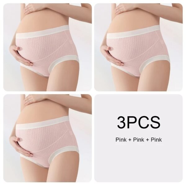 3PCS High Waist Maternity Comfort Panties