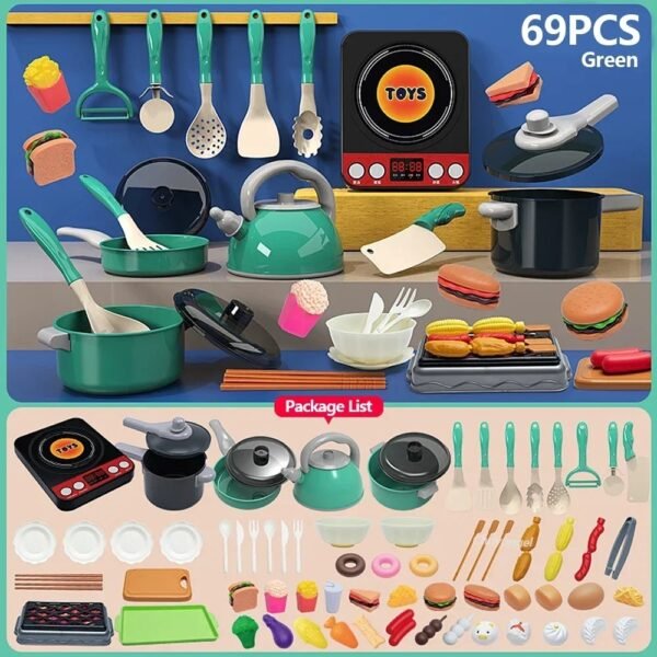 Chriyungel Kids Kitchen Toys Set – Educational Pretend Play